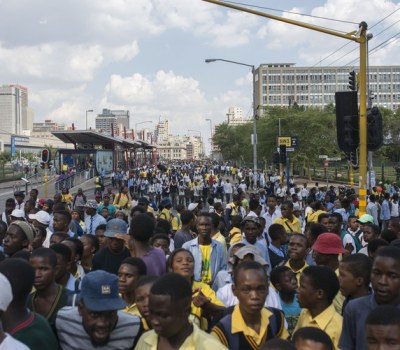 Students March on Johannesburg Mayor