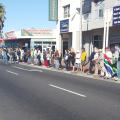 Anti-Zuma Protesters Take to the Streets in Cape Town