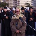 Muslims Gather for Traditional Moon Watching Event