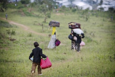 People fleeing violence in Burundi (file photo).