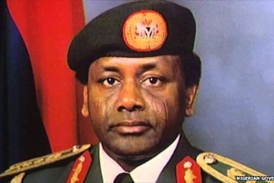 Sani Abacha (file photo).