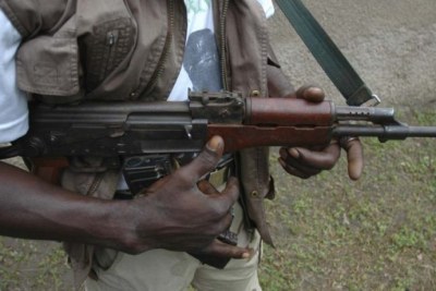 Gunman (file photo).