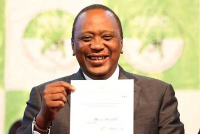 President Uhuru Kenyatta (file photo).