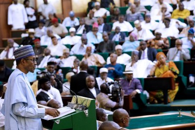 President Muhammadu Buhari (file photo).