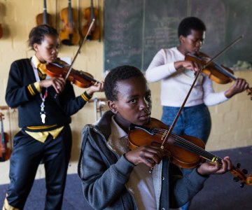 Meet Masiphumelele's Budding Violinists