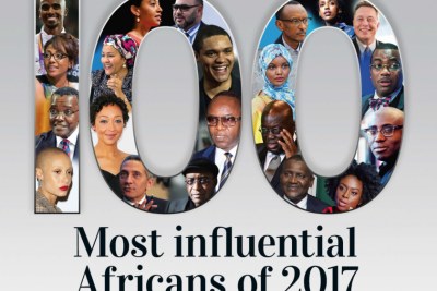 New African Magazine cover, featuring 2017's most influential Africans.