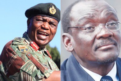 Vice Presidents of Zimbabwe retired general Constantino Chiwenga and Kembo Mohadi