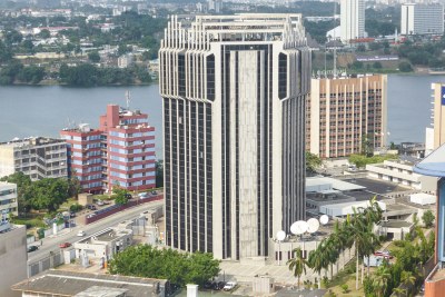 L'agence de la BCEAO à Abidjan