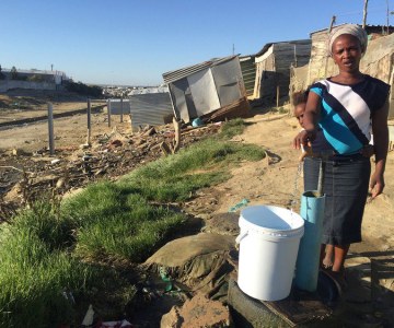 Cape Town's Siyahlala informal Settlement Already Seeing Day Zero