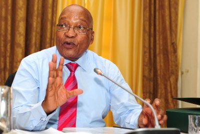 Former president Jacob Zuma (file photo).