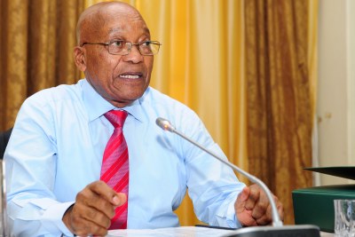 Former president Jacob Zuma (file photo).