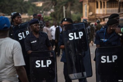 Sierra Leone Police (file photo).