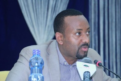 Ethiopian Prime Minister Abiy Ahmed