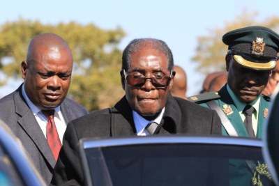 Former president Robert Mugabe (file photo).