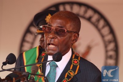 Former president Robert Mugabe (file photo).