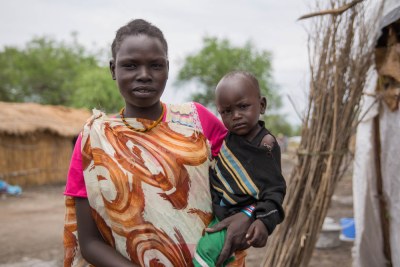 After fighting erupted in her village in Upper Nile last year, Rose, 26, has fled to Aburoc, in the northeast of the country.