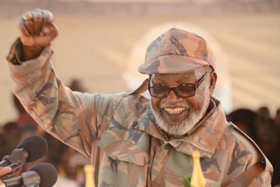 Former Namibian president Samuel Nujoma.