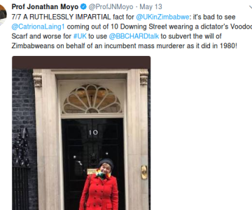 What Are You Saying About the Zimbabwe Flag Scarf Kerfuffle?