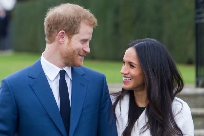 Prince Harry and Meghan Markle (file photo).