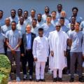 Buhari Hosts Super Eagles Ahead of 2018 Fifa World Cup
