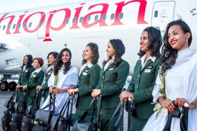 Ethiopian Airlines launches first flight with an all-female crew (file photo).