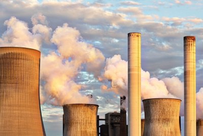 Nuclear power station.