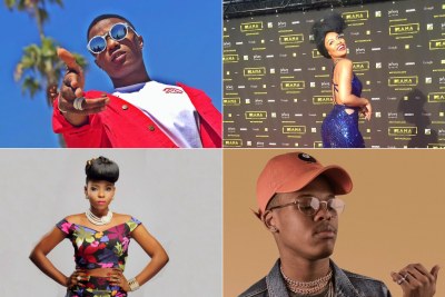 Wizkid, Nomzamo, Yemi Alade and Nasty C.