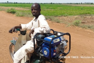 Farmer Yusuf Usman.