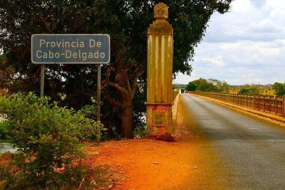 Mozambique showing Cabo Delgado province.