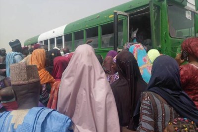 Returnees Make Their Way Home to Borno State