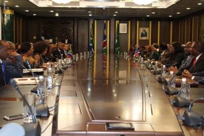 The cabinet is expected to review and make a decision on the Africa free trade agreement, signed on Sunday by President Hage Geingob.