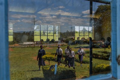 Students on a break (file photo).