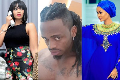 Zari Hassan, Diamond Platnumz and Hamisa Mobetto.