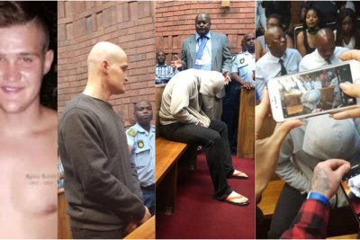 Composite image of rape accused Nicholas Ninow.