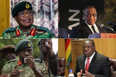 VP Constantino Chiwenga and Minister Sibusiso Moyo were both army Generals before the military takeover that led to former president Robert Mugabe's resignation.