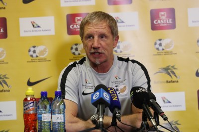 Bafana Bafana head coach Stuart Baxter.