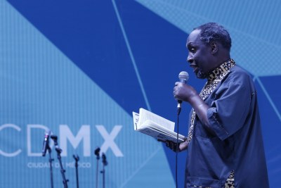 Acclaimed Kenyan Author Ngugi wa Thiong'o.