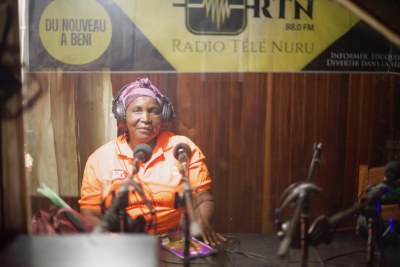 Mama Mwatatu rises early and makes a two-hour trek from her home in Beni’s Cité Belge neighbourhood in North Kivu to the local radio station, where women inundate her with questions about the deadly disease.