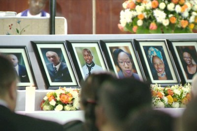 Memorial services of DusitD2 hotel staff members.