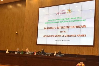 Opening of peace dialogue in Khartoum.