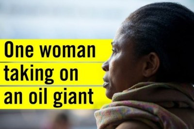 Esther Kiobel is the widow of Dr Barinem Kiobel. He was hanged in 1995 along with the writer and human rights activist Ken Saro-Wiwa, and seven other men, collectively known as the Ogoni Nine.