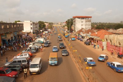 A street in capital, Bissau (file photo).
