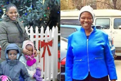 From left: Carolyne Nduta Karanja and her children Ryan (7) and Kelly (5) and her mother Anne Wangui Karanja. They all died in the plane crash.
