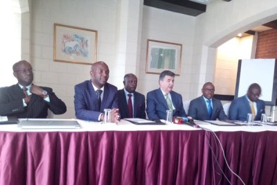 The team of six lawyers who said they will file a case in the United States to sue aircraft manufacturer Boeing and Ethiopian Airlines on behalf of Kenyans who died in the ill-fated flight last month.
