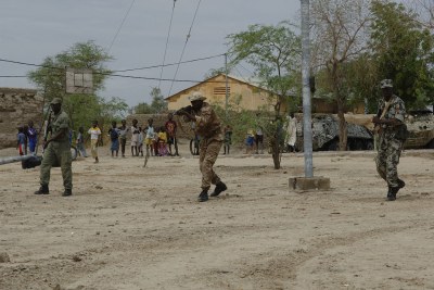 Malian soldiers in training (file photo).