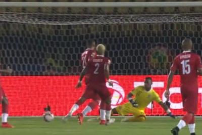 Madagascar play Tunisia at the African Cup of Nation, July 11, 2019.
