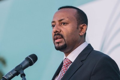 Ethiopian Prime Minister Abiy Ahmed in Addis Ababa in 2018.