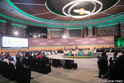 The Africa  Food  Security  Leadership  Dialogue conference in Kigali, Rwanda.