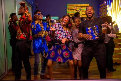 Big Brother Naija contestants having fun.