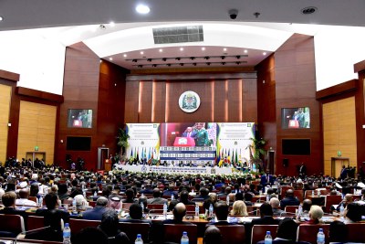 The 39th Ordinary Summit of SADC Heads of State at the Julius Nyerere International Convention Centre in Dar es Salaam in Tanzania in August 2019.